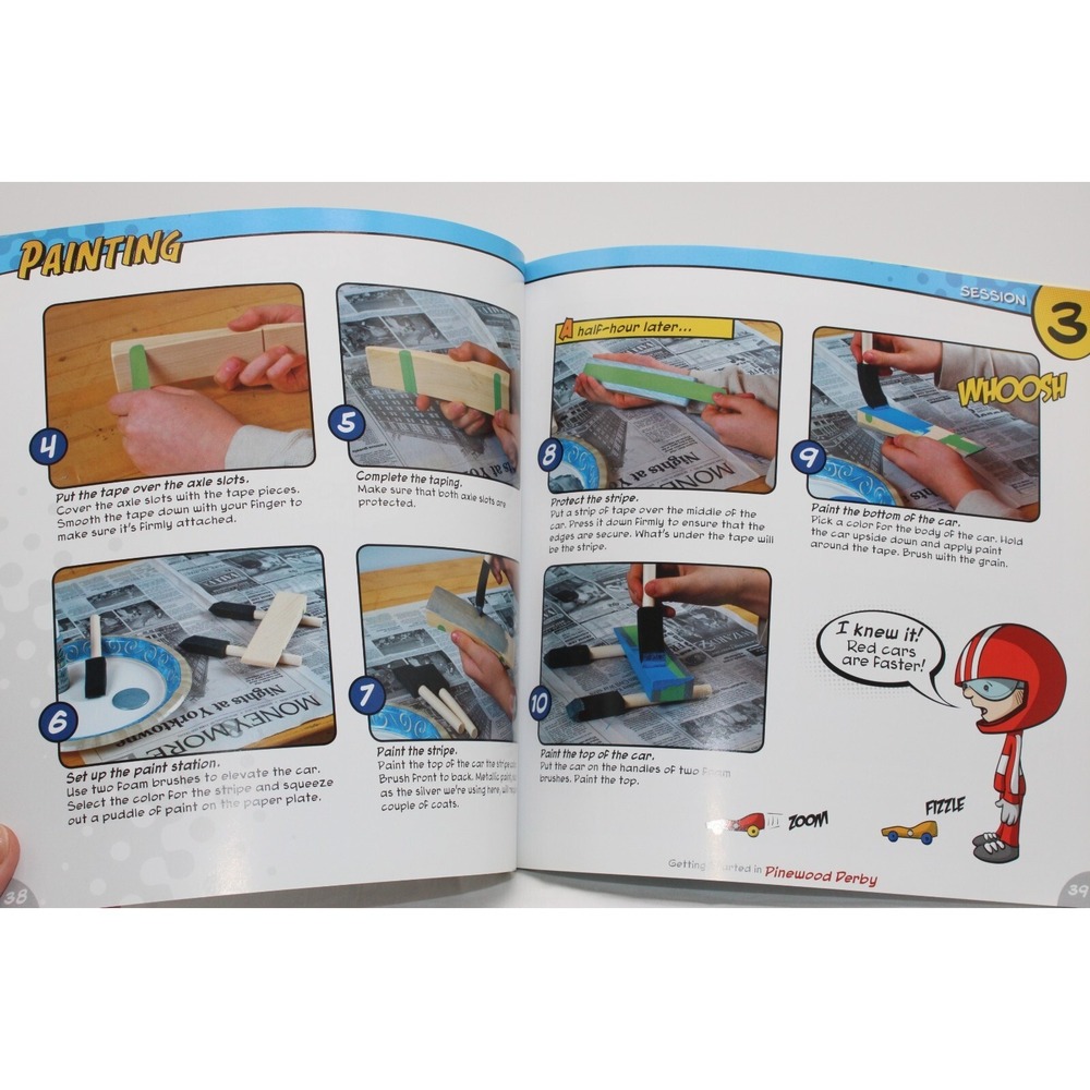 Getting Started in Pinewood Derby Step-By-Step Workbook Building Your First Car - Picture 4 of 8